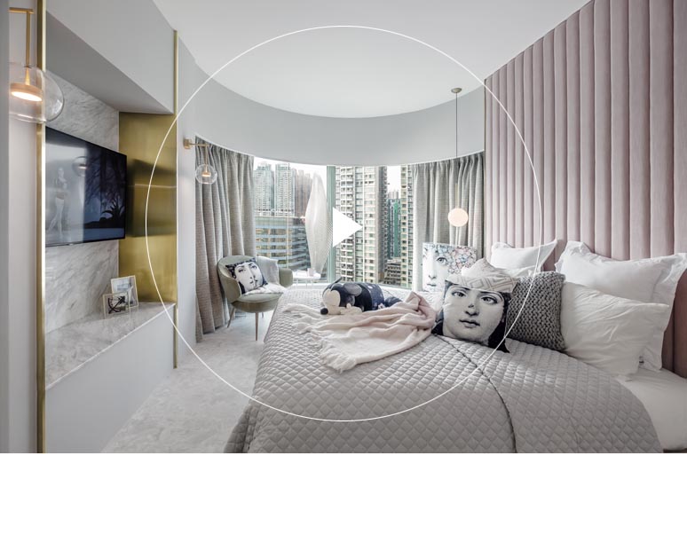 Central Park's Master Bedroom Interior Design